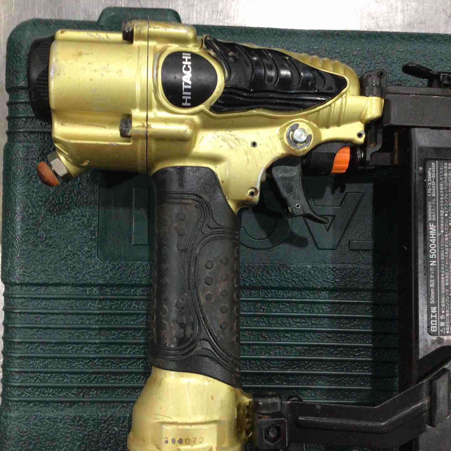 HITACHI 日立工機 50mm 高圧タッカ N5004HMF ハイコーキ HiKOKI 【公式 