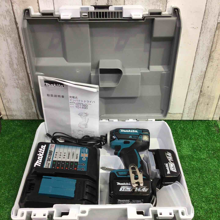 ★マキタ(makita) コードレスインパクトドライバー TD138DRFX【町田店】