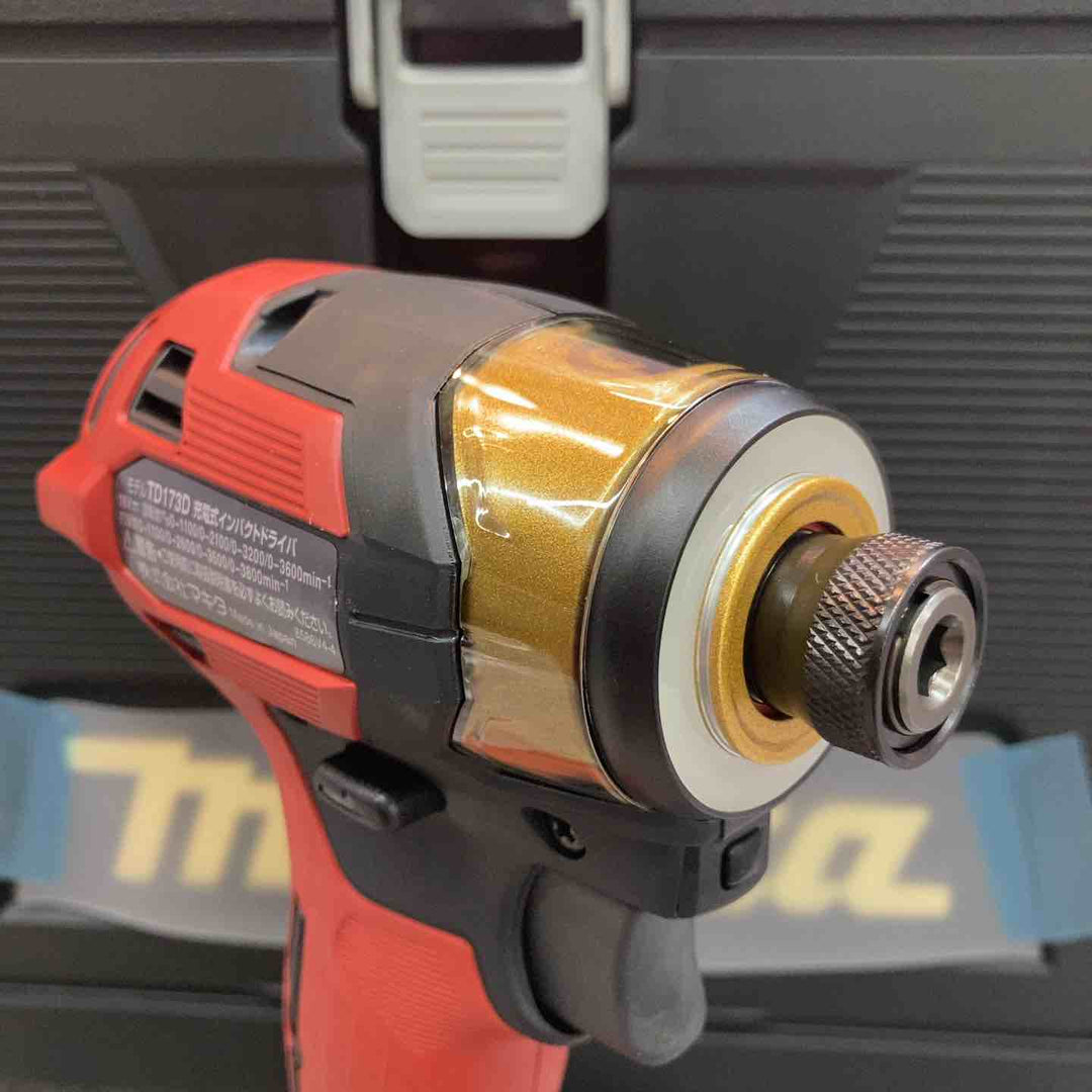 【未使用品】本体とケース マキタ makita 18V コードレスインパクトドライバー TD173DZPR LTX20周年限定色 プレミアムレッド 本体とケース【八潮店】