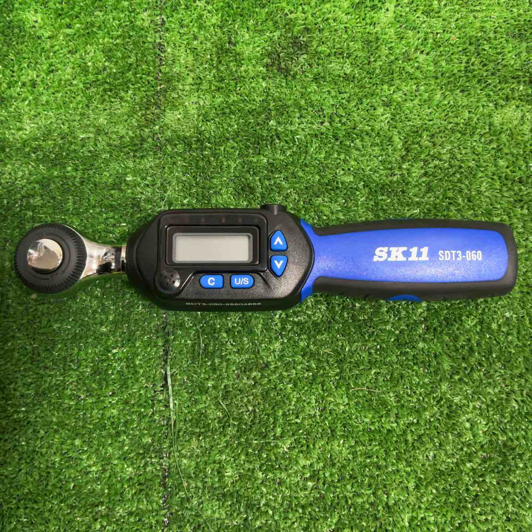 ◇SK11 デジタルトルクレンチ 差込角 9.5mm 3~60N・m SDT3-060【草加店】