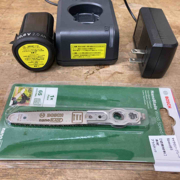 【中古/美品】BOSCH (ボッシュ) コードレスマイクロソー EasyCut10.8 CUT1108 DIYモデル 替刃付き【柏店】