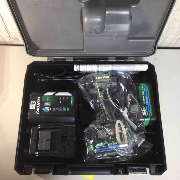 ★ハイコーキ(HIKOKI ※旧:日立工機) コードレスインパクトドライバ フォレストグリーン WH36DD(2XHGSZ)【戸田店】