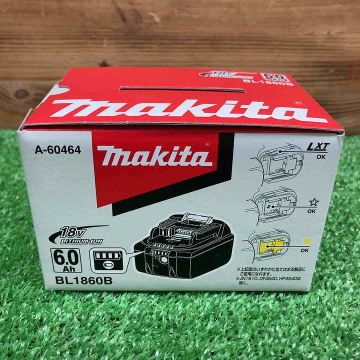 【未使用品】 マキタ/makita リチウムイオンバッテリー 18V/6.0Ah BL1860B 【鴻巣店】
