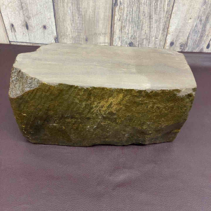 【超希少】 【中古美品】 天然砥石 産地不明 重量約9.0Kg 長さ約260mmｘ幅約120mmｘ高さ約138mm 番手細かめ カシュ― 若狭田村山？ 京都正本山？ 番手細かめ 【東大和店】