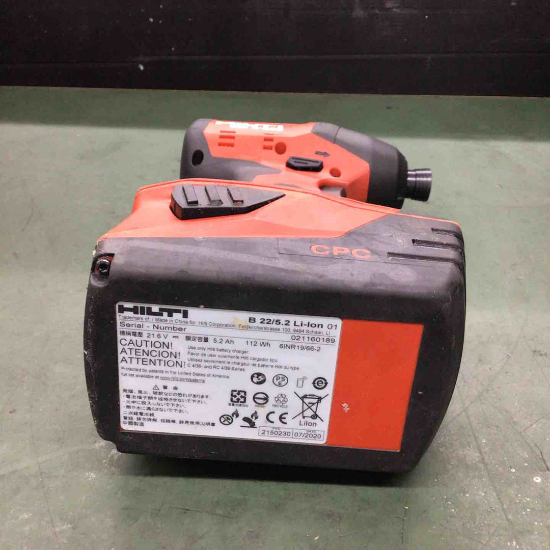 ★ヒルティ(Hilti) コードレスインパクトドライバ SID 4-A22【戸田店】