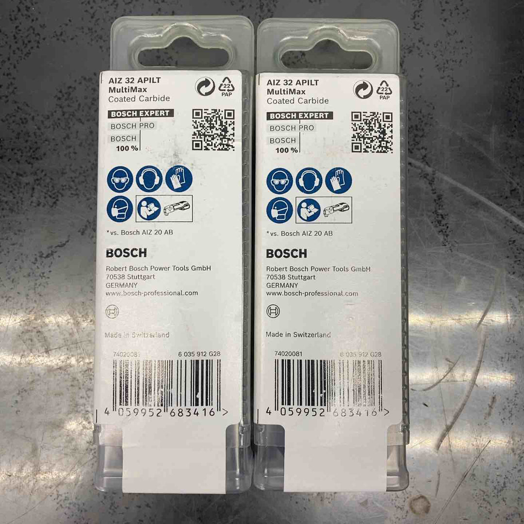 【未使用品】ボッシュ(BOSCH) マルチツールブレードスターロック AIZ32APILT/10 10本入り　2個セット【川越店】