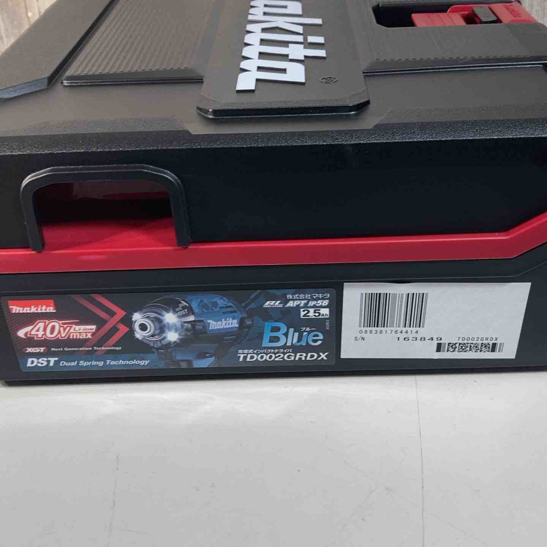 ★マキタ(makita) 40Vmax コードレスインパクトドライバー TD002GRDX バッテリー2個付属 純正品【戸田店】