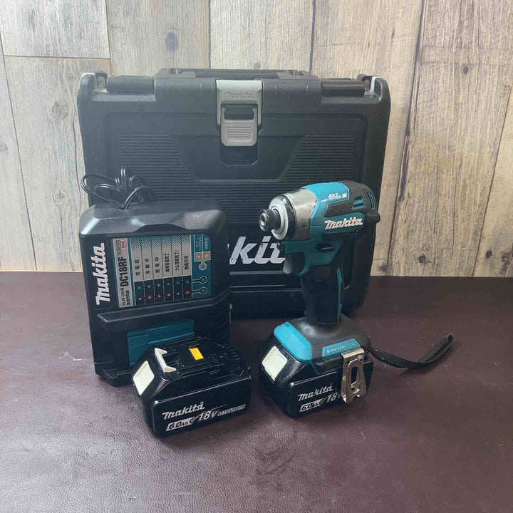 【中古品】 マキタ(makita) 18V コードレスインパクトドライバー TD173DRGX フルセット品 マキタブルー/青 【東大和店】