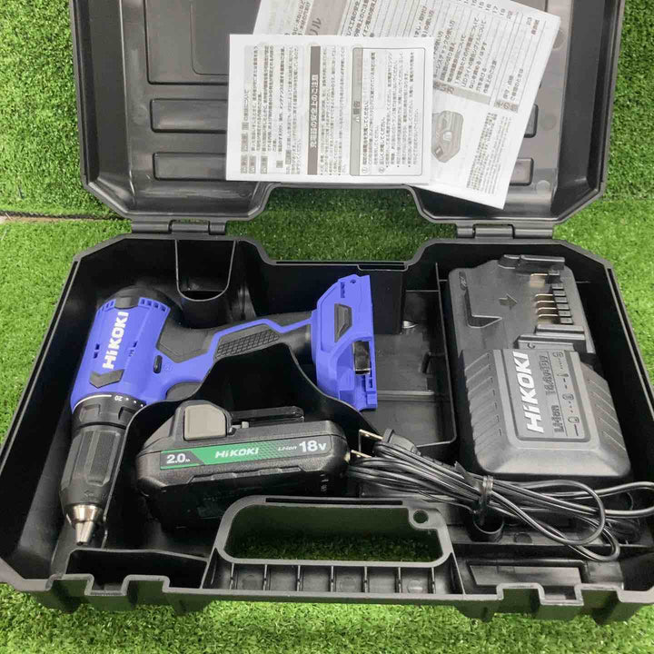 ◇HiKOKI(ハイコーキ) 18V コードレス ドライバドリル チャック  充電器 FDS18DA【川崎店】