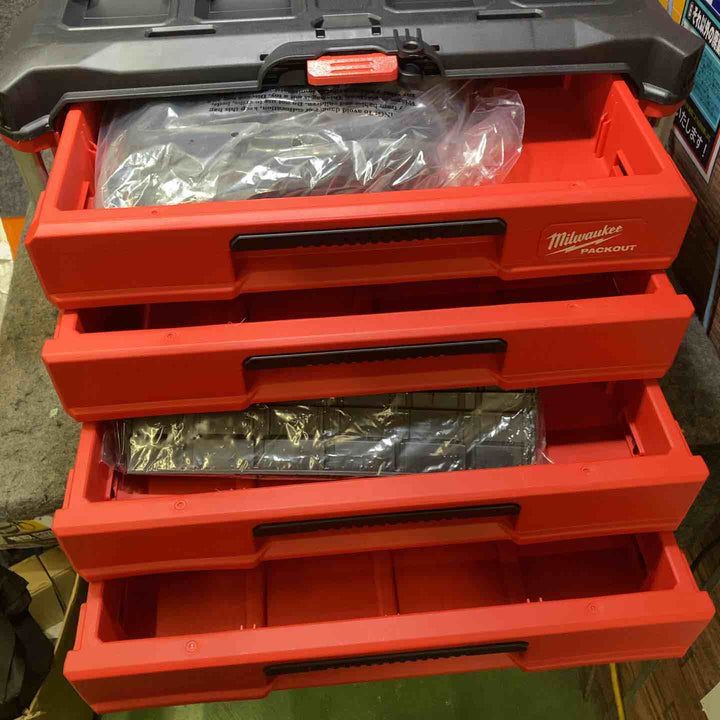 ミルウォーキー PACKOUT 4段引き出し収納 【桶川店】