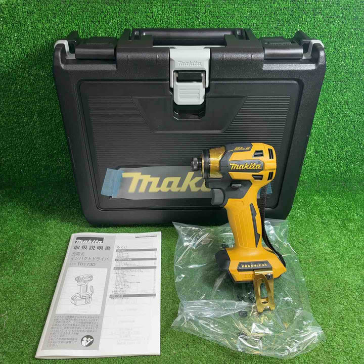 【本体＋ケースのみ】マキタ(makita) コードレスインパクトドライバー TD173DGXPY LTX20周年限定色 プレミアムイエロー【藤沢店】