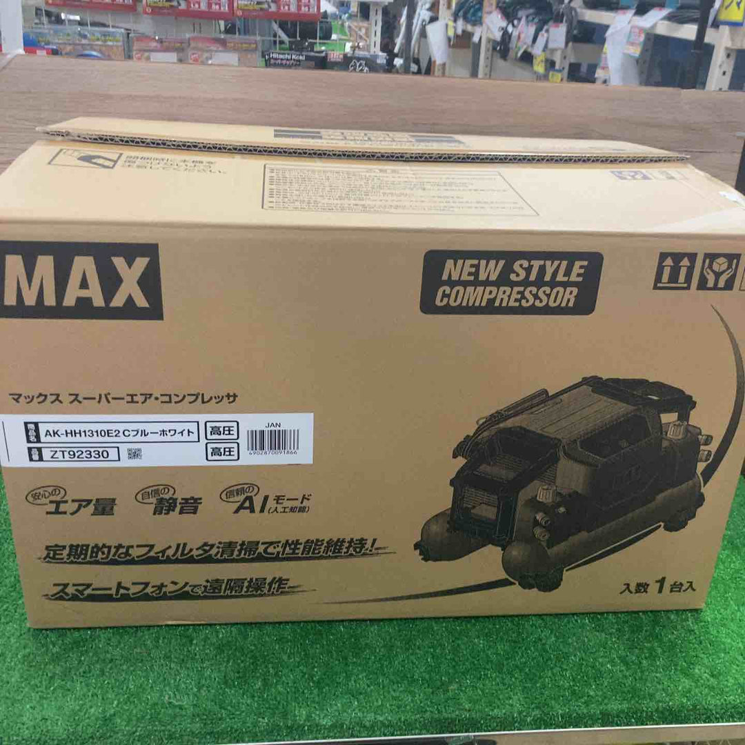 ★マックス(MAX) 高圧専用コンプレッサ AK-HH1310E2_コバルトブルーホワイト【町田店】