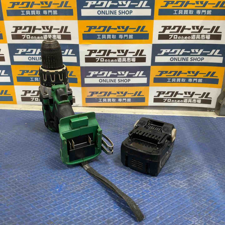 ★ハイコーキ(HIKOKI ※旧:日立工機) コードレスドリルドライバー DS14DBL(2LSCK)(G)【草加店】