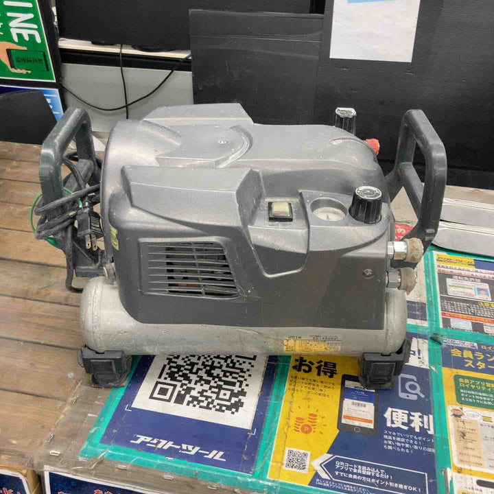 ★ハイコーキ(HIKOKI ※旧:日立工機) エアコンプレッサー EC1430H2 エア充填時間約5分 稼働音大 外装割れあり【戸田店】