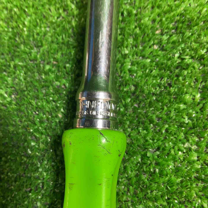 【中古品】 スナップオン Snap-on 限定カラ― ラチェットハンドル グリーングリップ 差込み角:9.5ｍｍ 3/8" スイブルヘッド 100ギア  FHNFD100G 【藤沢店】