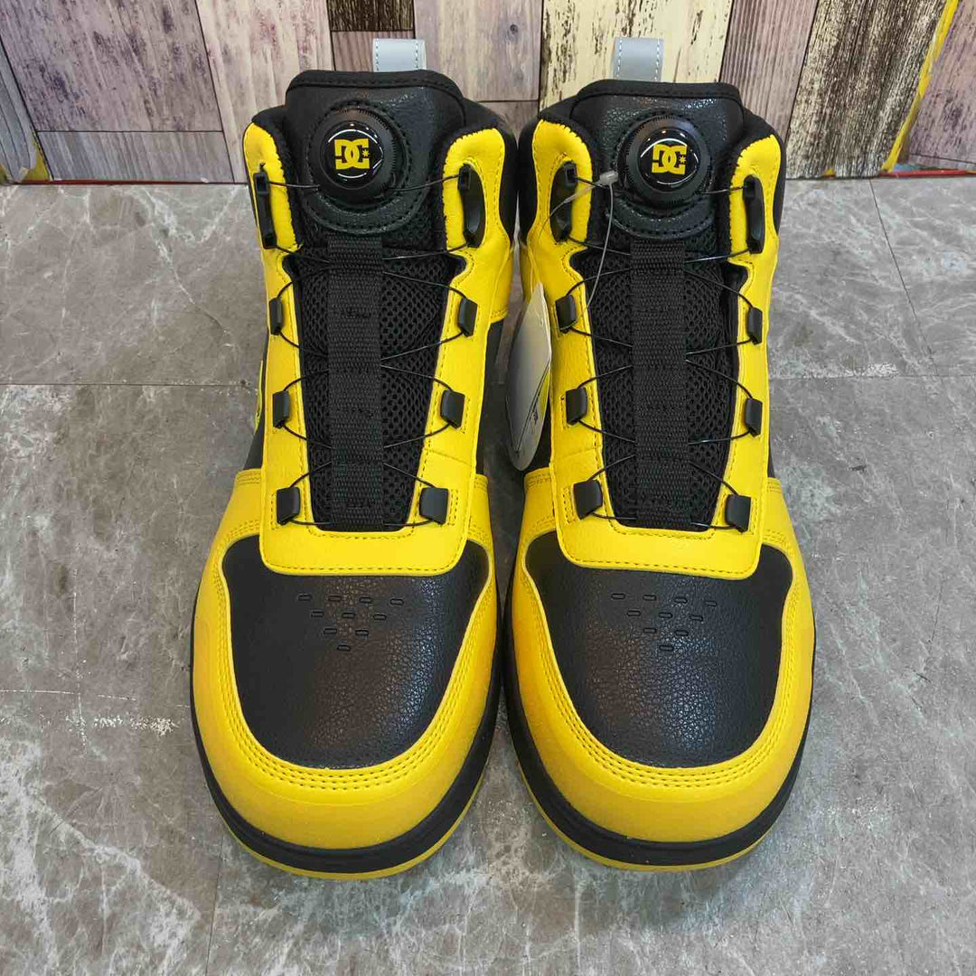 ◇DC WORKCREW 安全靴 イエローブラック 27.0cm DP005701【八潮店】