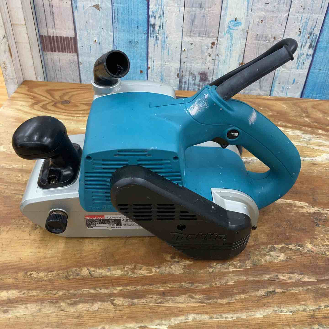 ◇マキタ(makita) ベルトサンダ 吸じん装置付 100mm 9403【柏店】