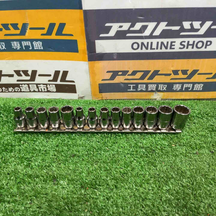 スナップオン(Snap-on) セミディープソケット 14点セット TMD/TMMD ※備考ご覧ください【草加店】
