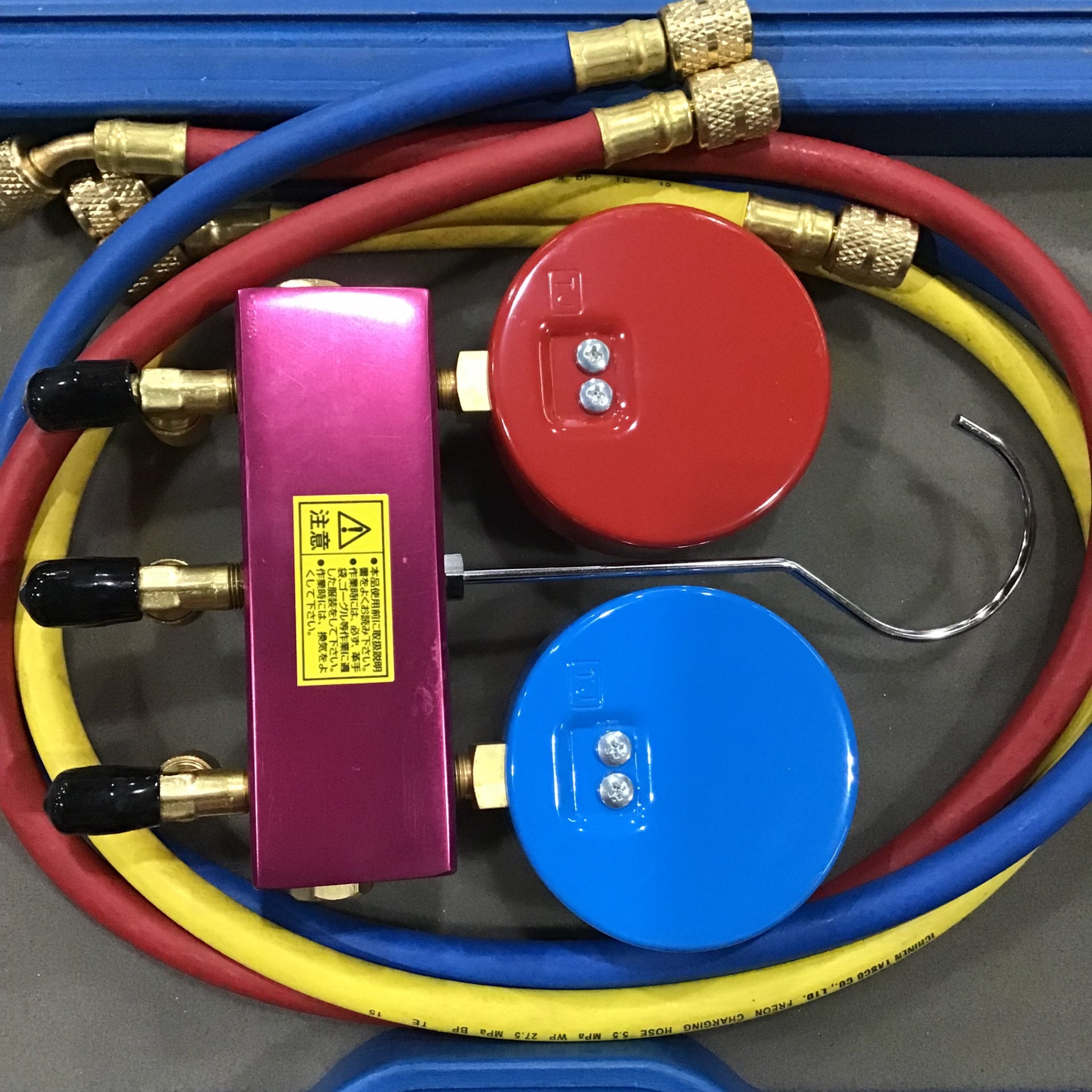 イチネンTASCO ゲージマニホールド 型式不明 R410A/R32 TA122G【川口店