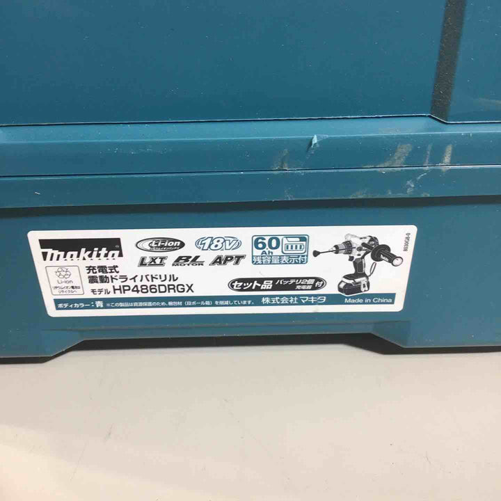 ★マキタ(makita) コードレス振動ドリルドライバー HP486DRGX【戸田店】