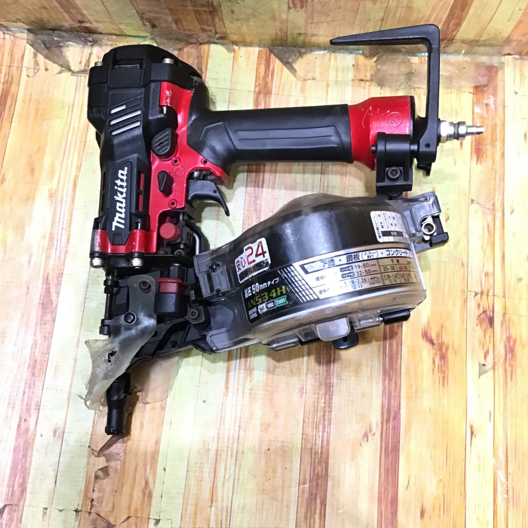 【中古】マキタ(makita) 高圧エア釘打ち機 AN534HM【草加店】