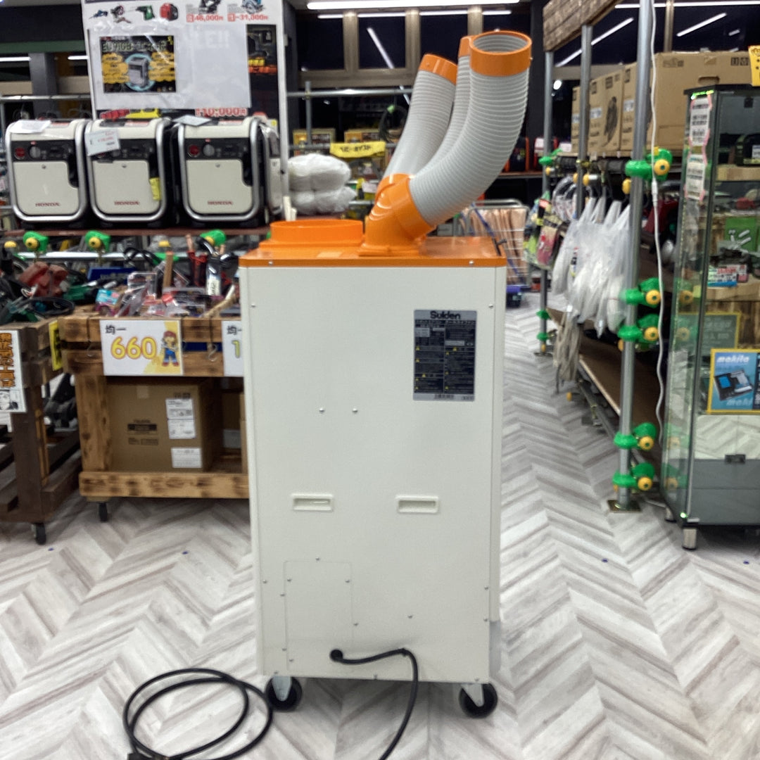 【店頭受取り限定】スイデン 三人用 自動首振り装置なしスポットクーラー 三相200V SS-67EJ-3【越谷店】