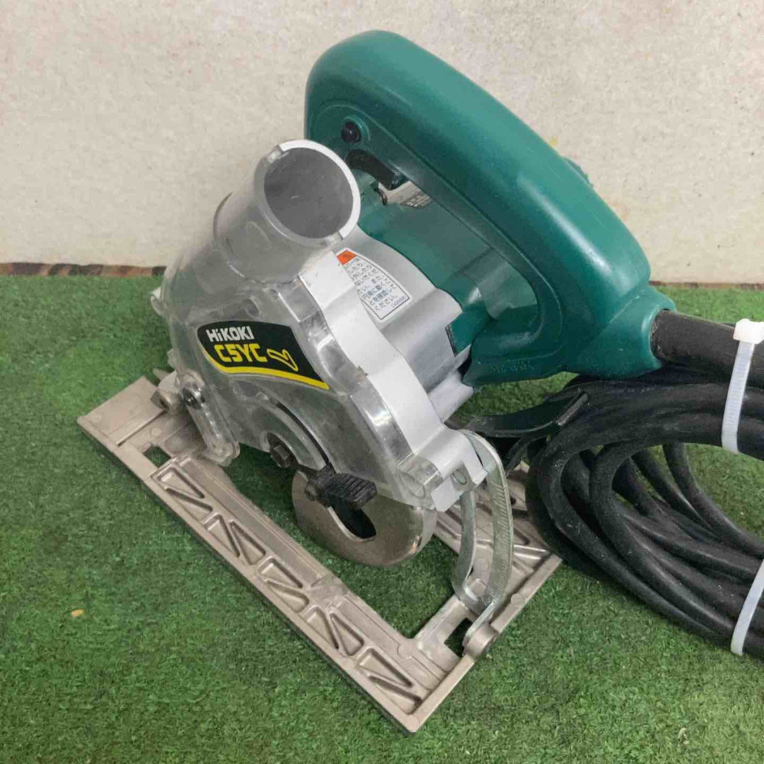 ★ハイコーキ(HIKOKI ※旧:日立工機) 集じん丸のこ C5YC【町田店】