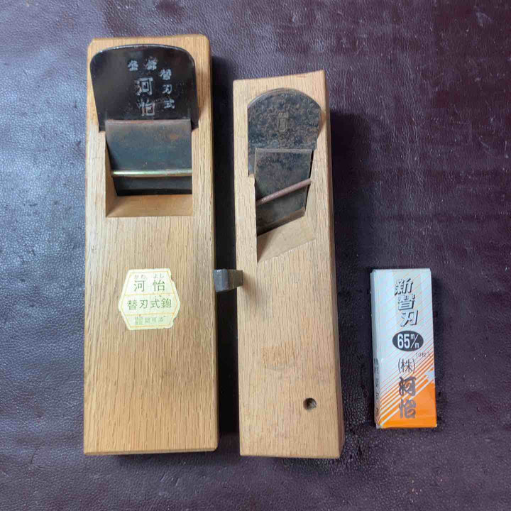 【中古品】 鉋(かんな) 福寿・貴光・永壽・古佐吉・是行・河怡(かわよし)・國明(組子鉋) 7個セット 【東大和店】