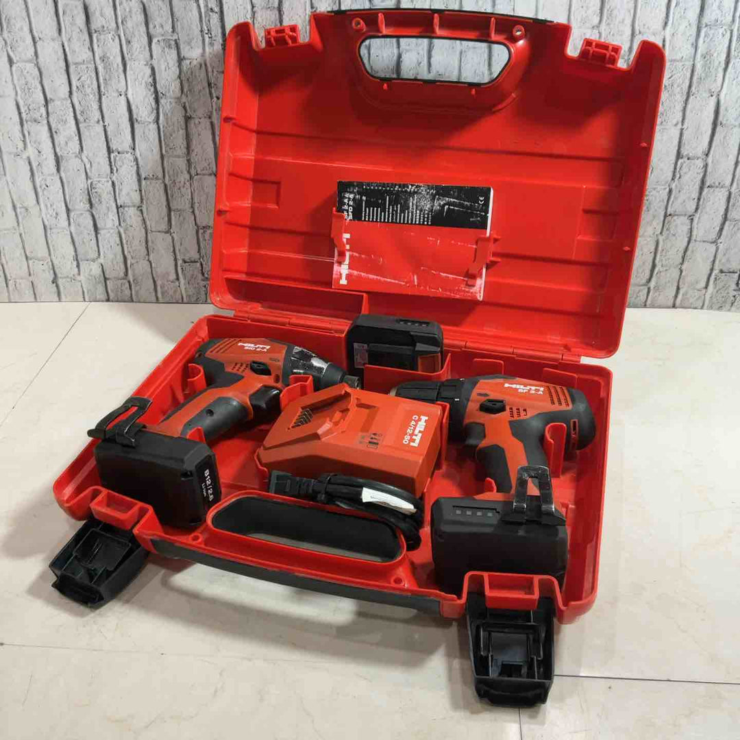 HILTI コードレスインパクト・ドリルドライバコンボ SID2-A SF2-A 10.8V 動作確認済み【川口店】