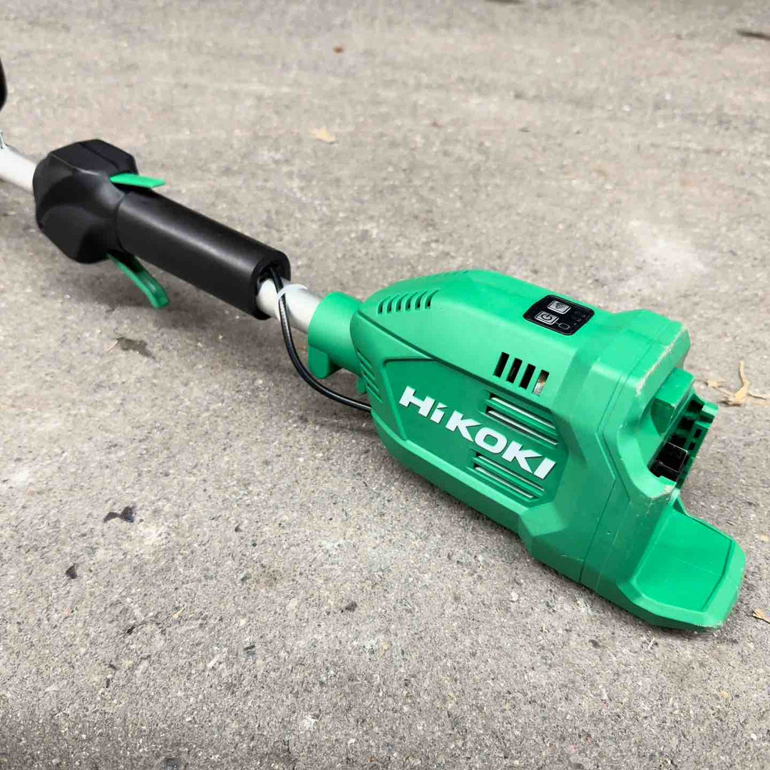 【美品中古・店頭受取り限定】 HiKOKI ハイコーキ 18V コードレス刈払機 CG18DA(L)(NN) 230mm刃 ループハンドル 本体のみ チップソー付  【桶川店】