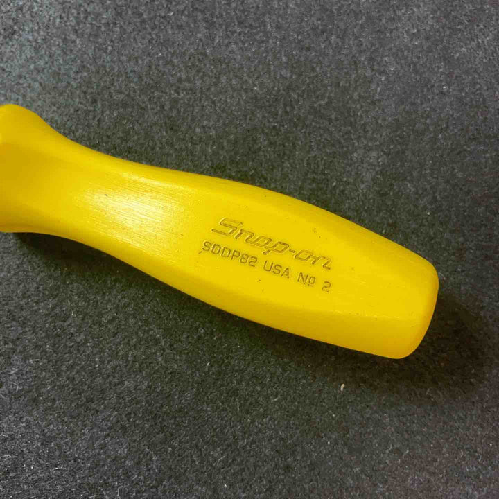 【中古品】 スナップオン(Snap-on) SDDP22 SSDMR8A プラスドライバー イエローグリップ 9本 【東大和店】