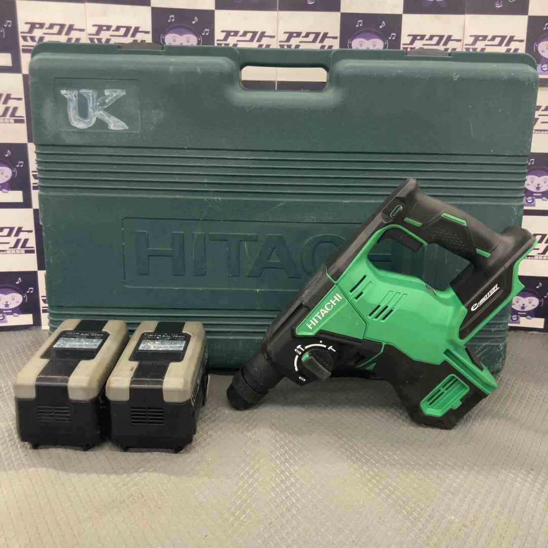 【中古品】ハイコーキ(HIKOKI ※旧:日立工機) コードレスハンマドリル DH36DBL(2LYCK)【所沢店】