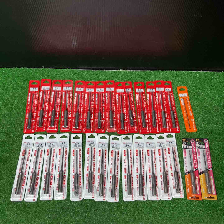 【未使用品】デルタゴンビット unika SDSプラス 3.2㎜ まとめ30本 ◎種類は写真にて確認してください【岩槻店】