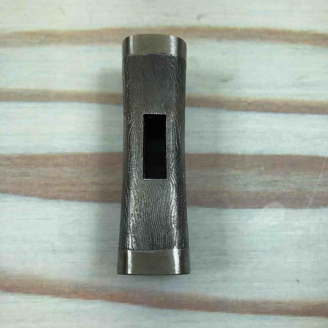 玄翁 道心斎正行作 木目仕上げ鋼付四角玄翁 80匁 【川崎店】