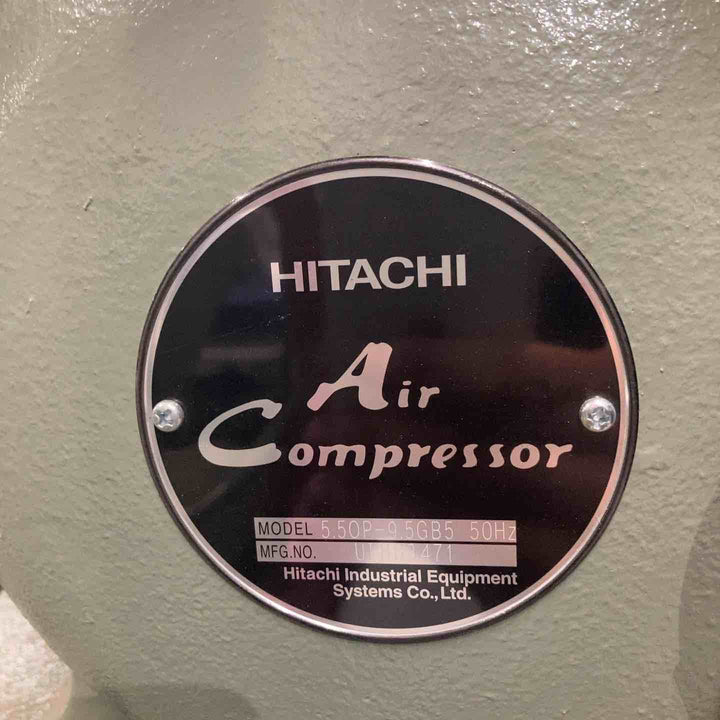 【動作未確認 店頭受取り限定】日立産機三相【400V】7.5馬力5.5OP-9.5GB5 50Hz電源を繋げる線とスイッチ、メーター欠品④【戸田店】