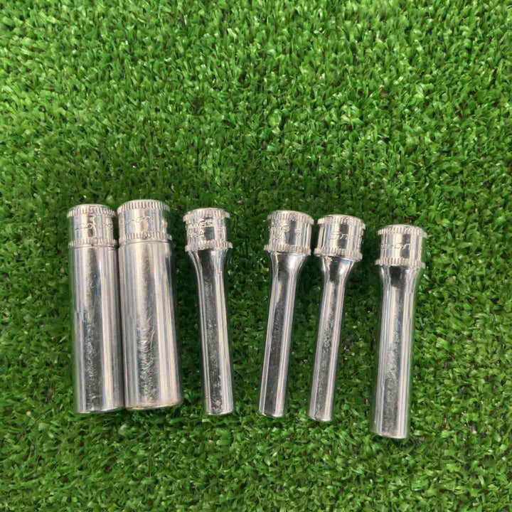 スナップオン(Snap-on) 1/4 ディープソケット STMM4・5・5.5・6・9・10 6個セット【草加店】