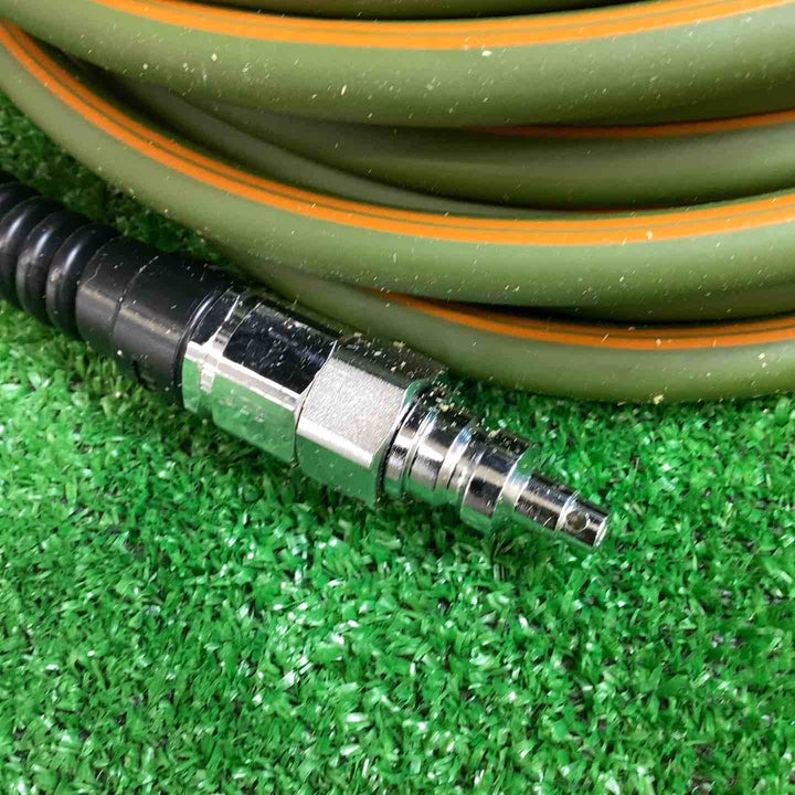 MAX やわすべりほーす 20m×Φ6mm ミリタリーグリーン　未使用品ですが汚れがある為、中古A品　【越谷店】