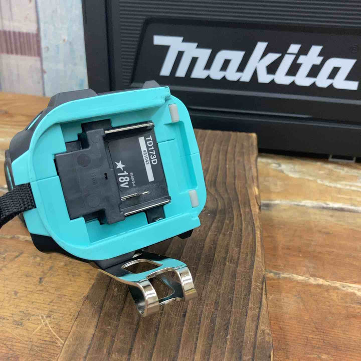 ◇マキタ 18V コードレスインパクトドライバ TD173DZTB ターコイズブルー 本体+ケース【柏店】