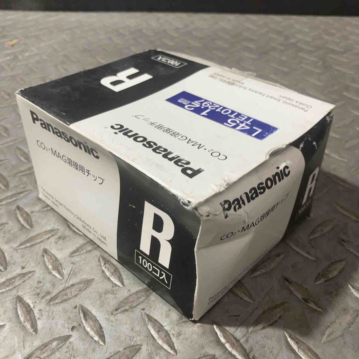 Panasonic パナソニック CO2・MAG溶接用チップ L45 1.2mm TET01297 R 100個入り【草加店】