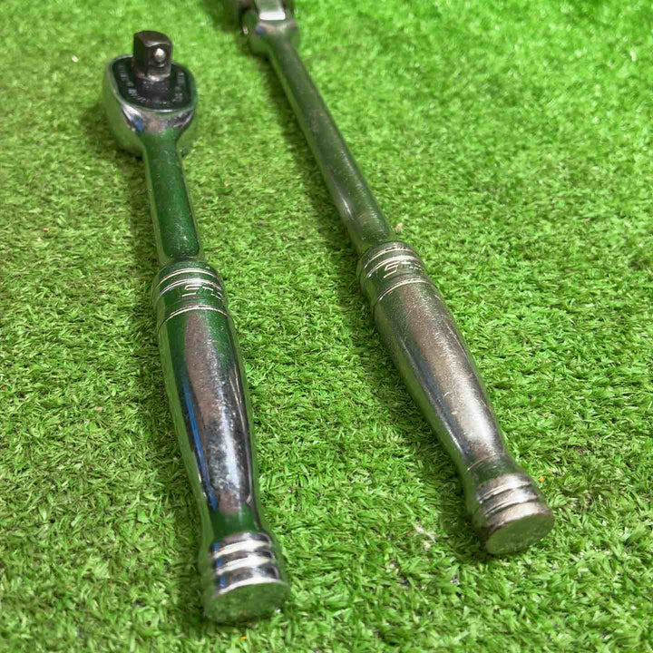 スナップオン(Snap-on) 3/8フレックスラチェットハンドル F831,3/8”ラチェットハンドル F830 2本セット【藤沢店】