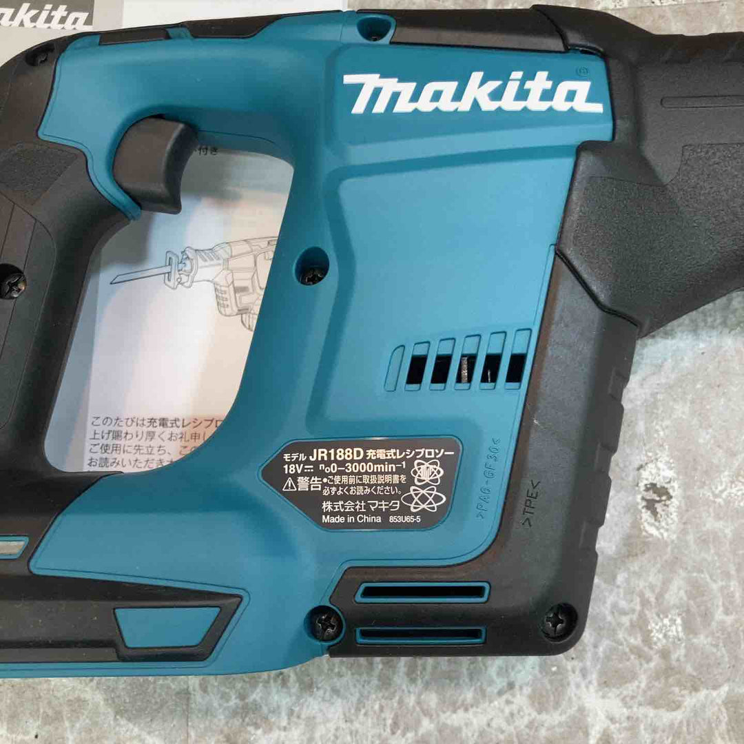 【未使用品】☆マキタ makita 18V コードレスレシプロソー 本体のみ JR188DZ【八潮店】