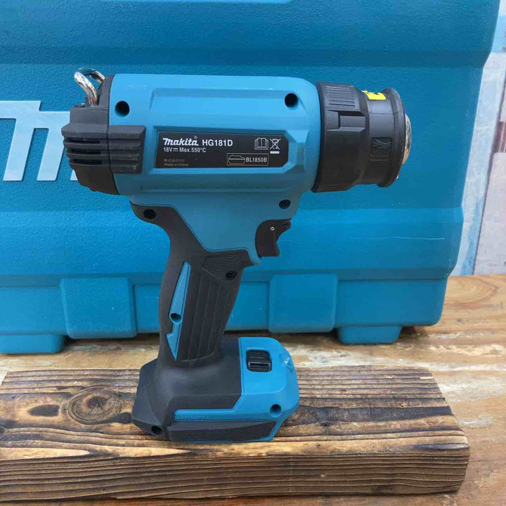 ☆マキタ(makita) 充電式ヒートガン HG181DZK バッテリBL1860B×2個+充電器DC18RFセット【柏店】