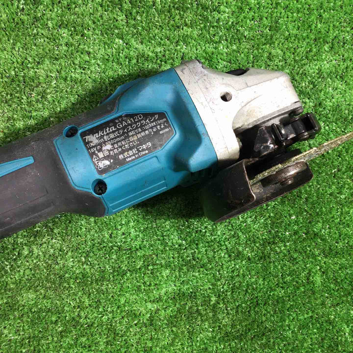 ★マキタ(makita) 100mmコードレスディスクグラインダ GA412DZ【川口店】