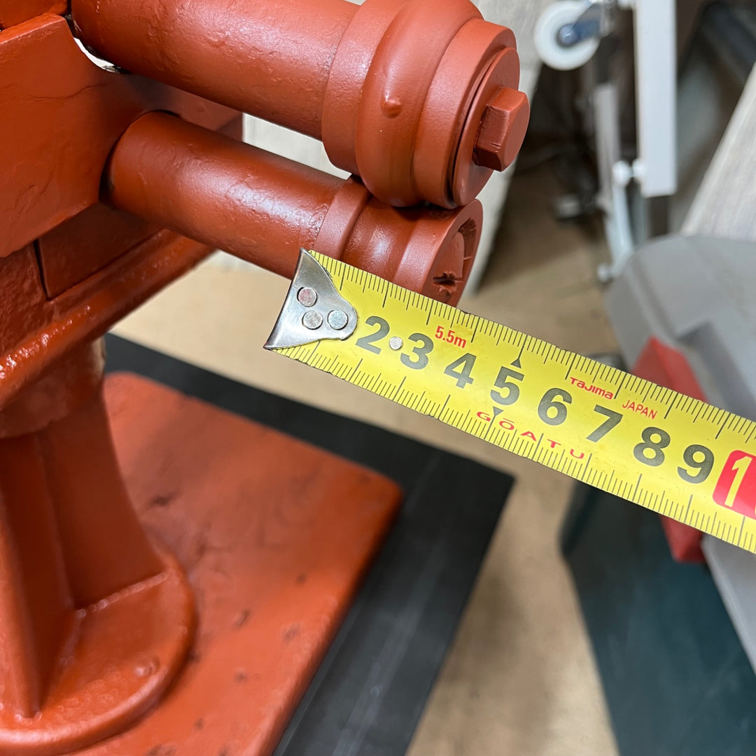 【中古品/店頭受取り限定】盛光？ メーカー不明 紐だしロール機 鈑金機械 ロール機成形機 圧延機 折り曲げ機 彫金ローラー 【東大和店】