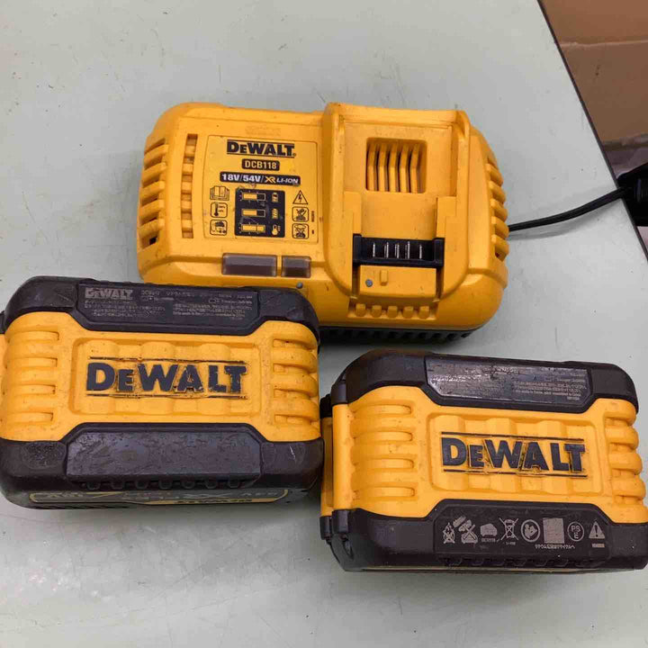 デウォルト(DeWALT) ジスクグラインダ DCG414N-JP バッテリー×2 充電器付 18V 54V 【越谷店】