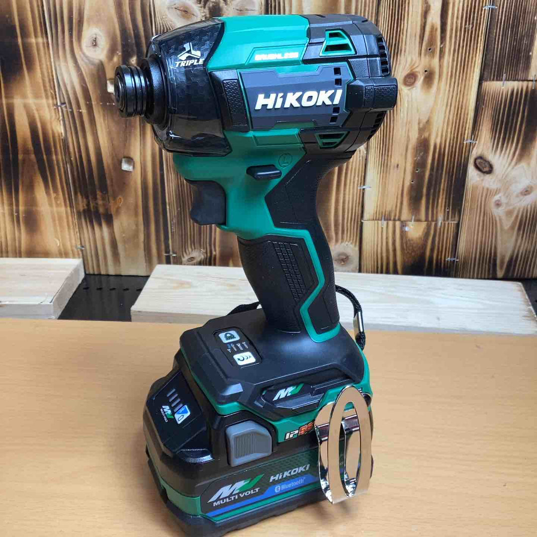 ハイコーキ(HIKOKI ※旧:日立工機) コードレスインパクトドライバ アグレッシブグリーン WH36DD(2XHLSZ) DIY ネジ ボルト 穴あけ 研磨 金属 研削【越谷店】