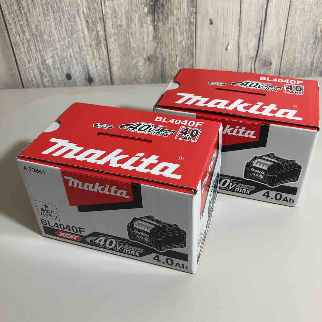 【2個セット】マキタ makita リチウムイオンバッテリー 40Vmax 4.0Ah BL4040F【戸田店】