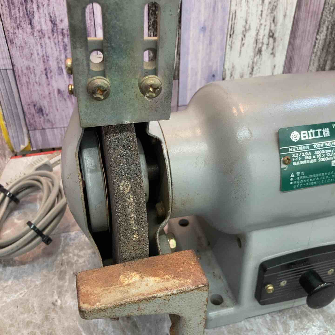 【中古品】ハイコーキ HIKOKI 150mm卓上電気グラインダ GT15【八潮店】