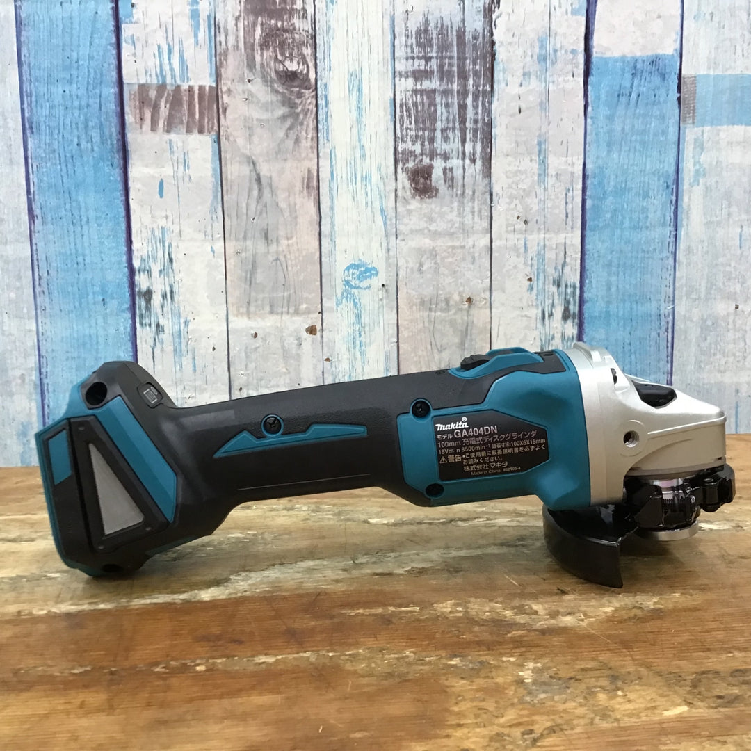 ☆マキタ(makita) 100mmコードレスディスクグラインダ GA404DZN (GA404DN) 本体のみ【柏店】