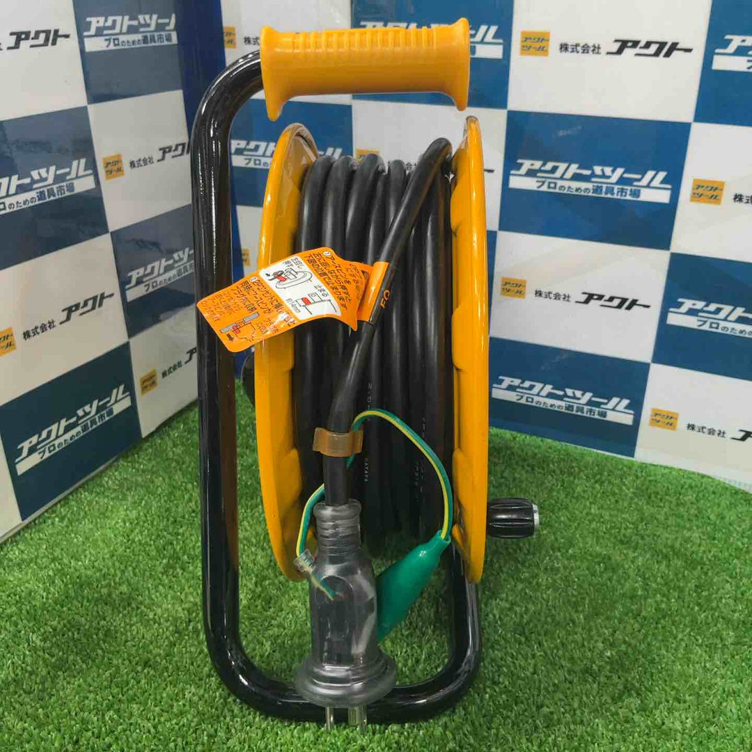 ハタヤ(HATAYA) 10mコードリール(漏電遮断器付)接地付 BJ3-101K【草加店】